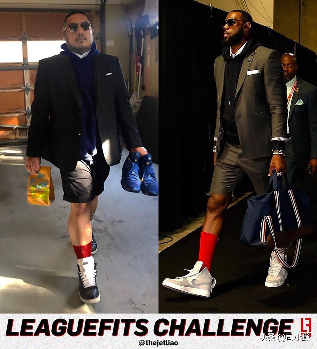 nba球星模仿秀,nba球星入场潮装模仿