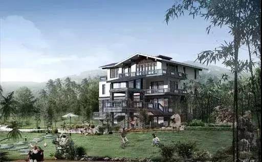 惠州润杨溪谷温泉别墅6房,惠州润杨溪谷别墅户型图