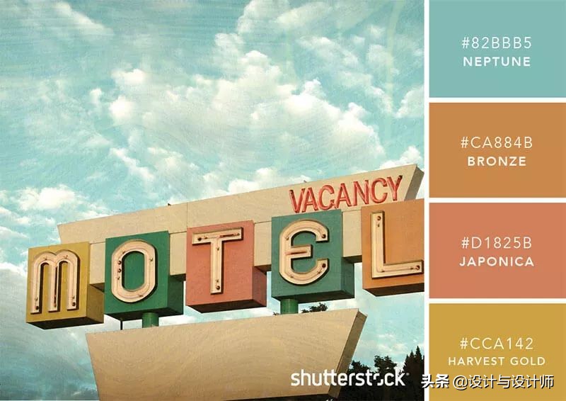 设计色彩总结200字左右,设计配色6种颜色