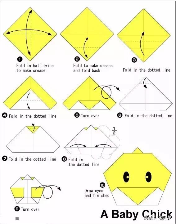 折纸手工1到8岁的小朋友,折纸手工小孩能玩一整天