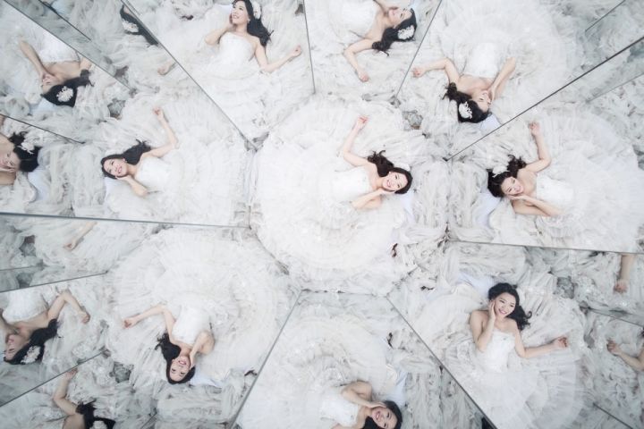 鬼怪婚纱照模板,鬼怪风格的婚纱照