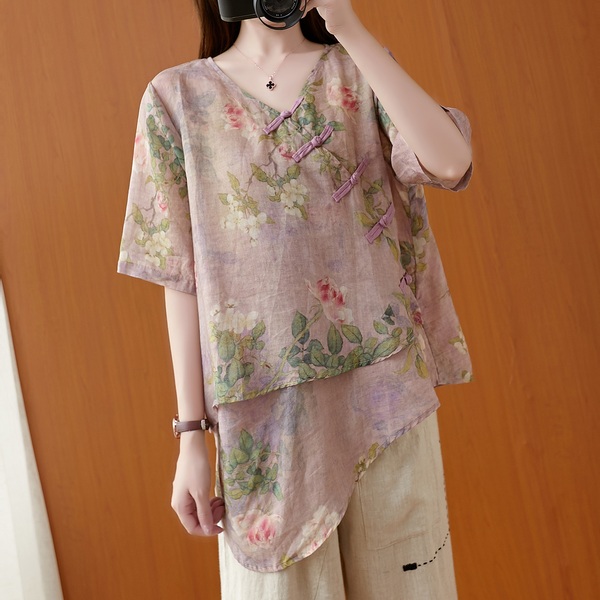 显瘦棉麻裤怎么穿搭,显瘦哈伦裤夏季穿搭黑色