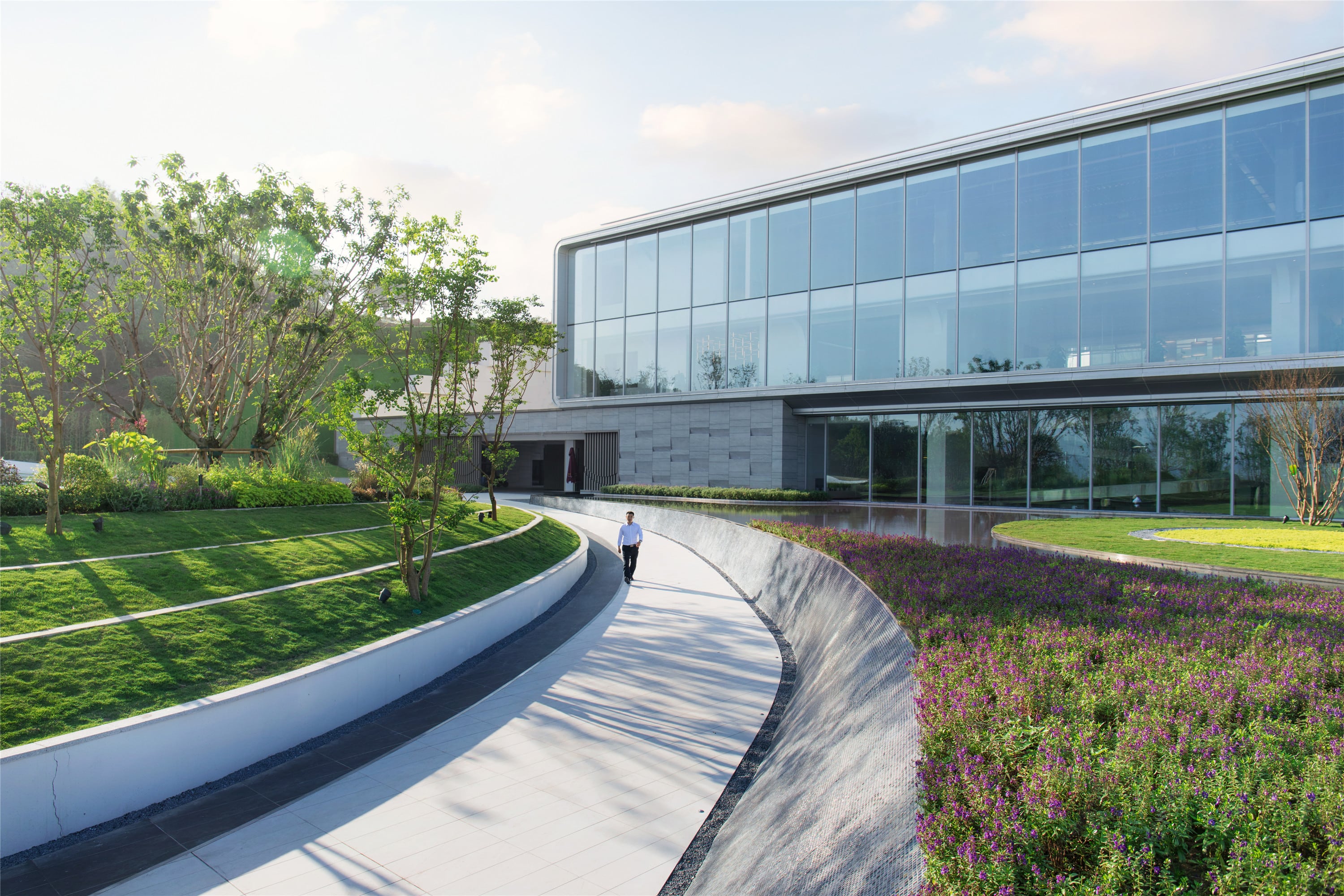 重庆龙湖滟澜山景观设计公司,重庆听江左岸景观设计