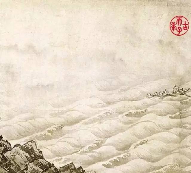 近现代名家画水,历代名家绘画水墨写生图