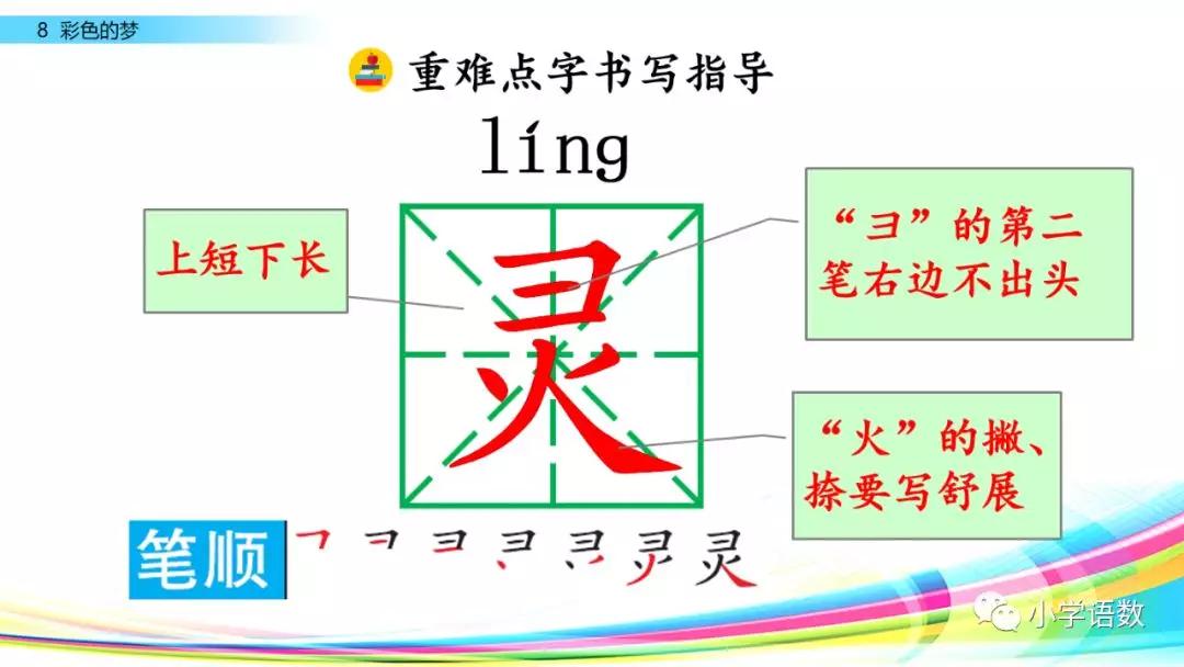 二年级下册语文彩色的梦教学视频,二年级语文下册彩色的梦教材全解
