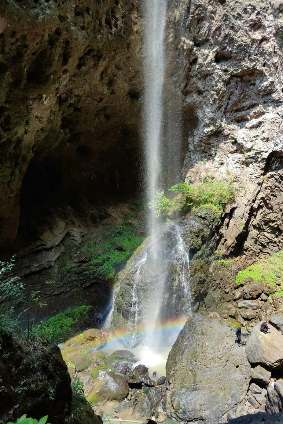 福州永泰百漈沟攻略,百漈沟天坑彩虹