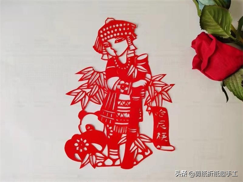 哈尼族剪纸视频,哈尼族图腾手工剪纸教程