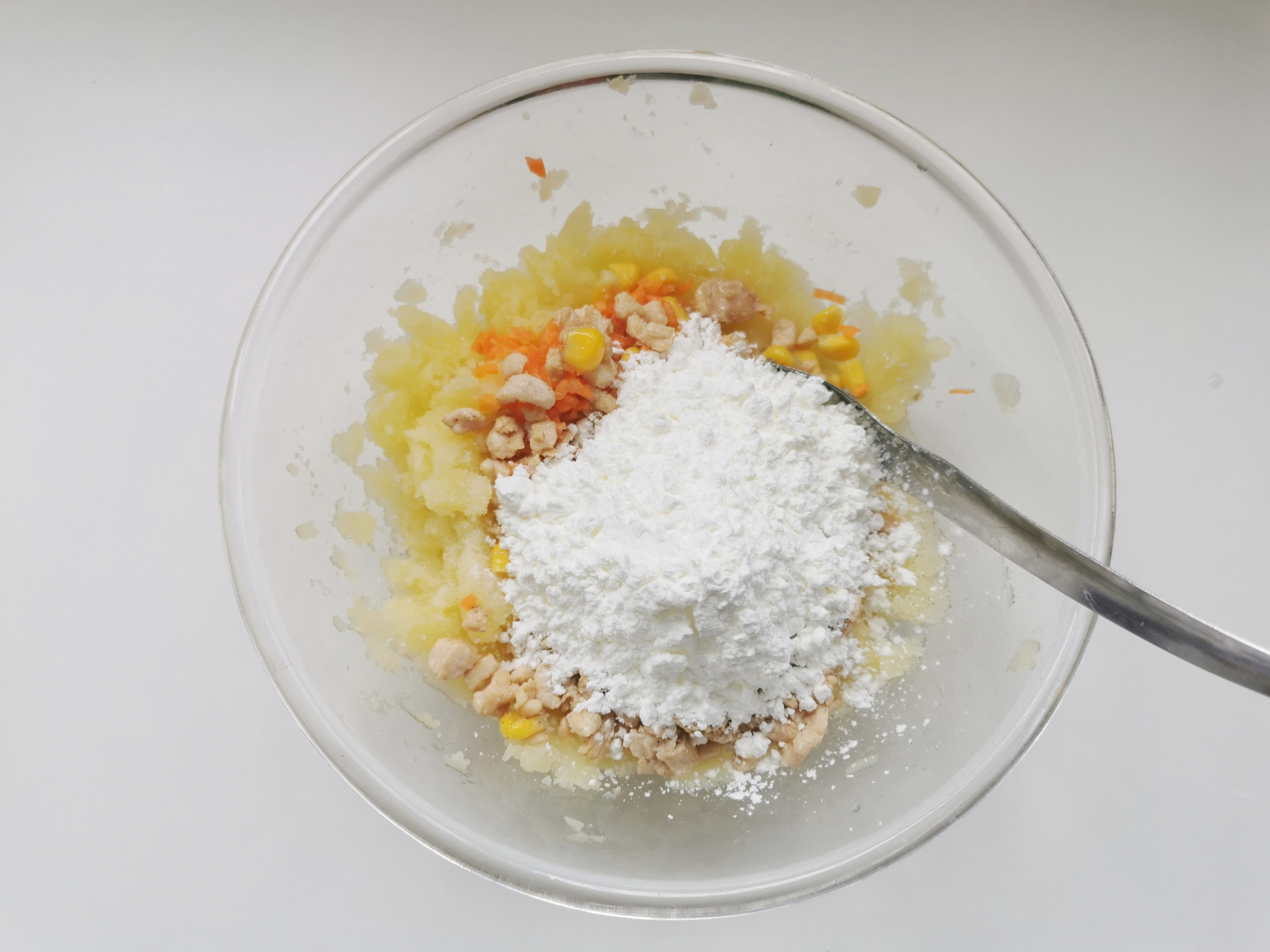 土豆的最新吃法没有面包糠,土豆又有一个新吃法糖醋土豆片