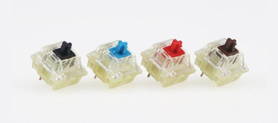 ikbcc210青轴和茶轴对比,键盘的黑轴红轴青轴茶轴声音对比