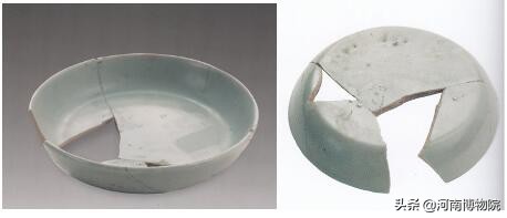 清豆青釉真品,馆藏豆青釉笔洗