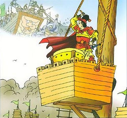 梁红玉擂鼓退金兵,梁红玉击鼓退金兵故事简介