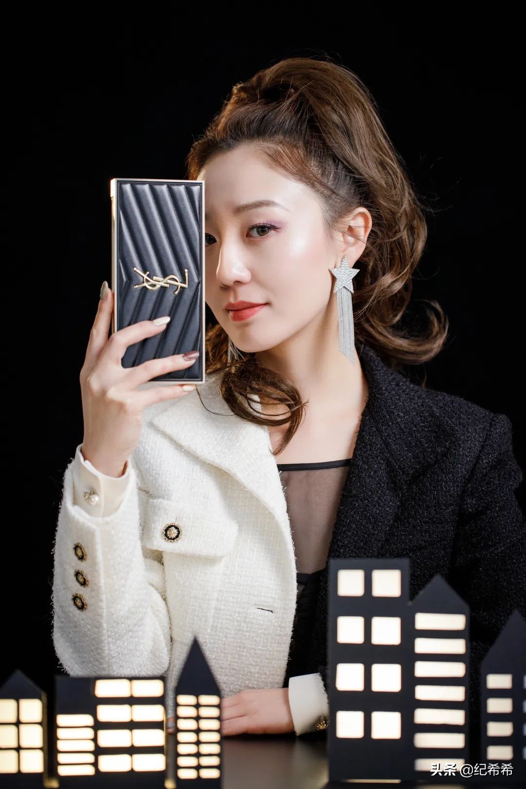 妆容分享红色眼影盘,妆容分享高光