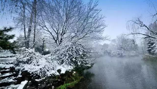 冬季山东山泉水最美最有韵味？济南山泉水美？泰山上下一片银白？