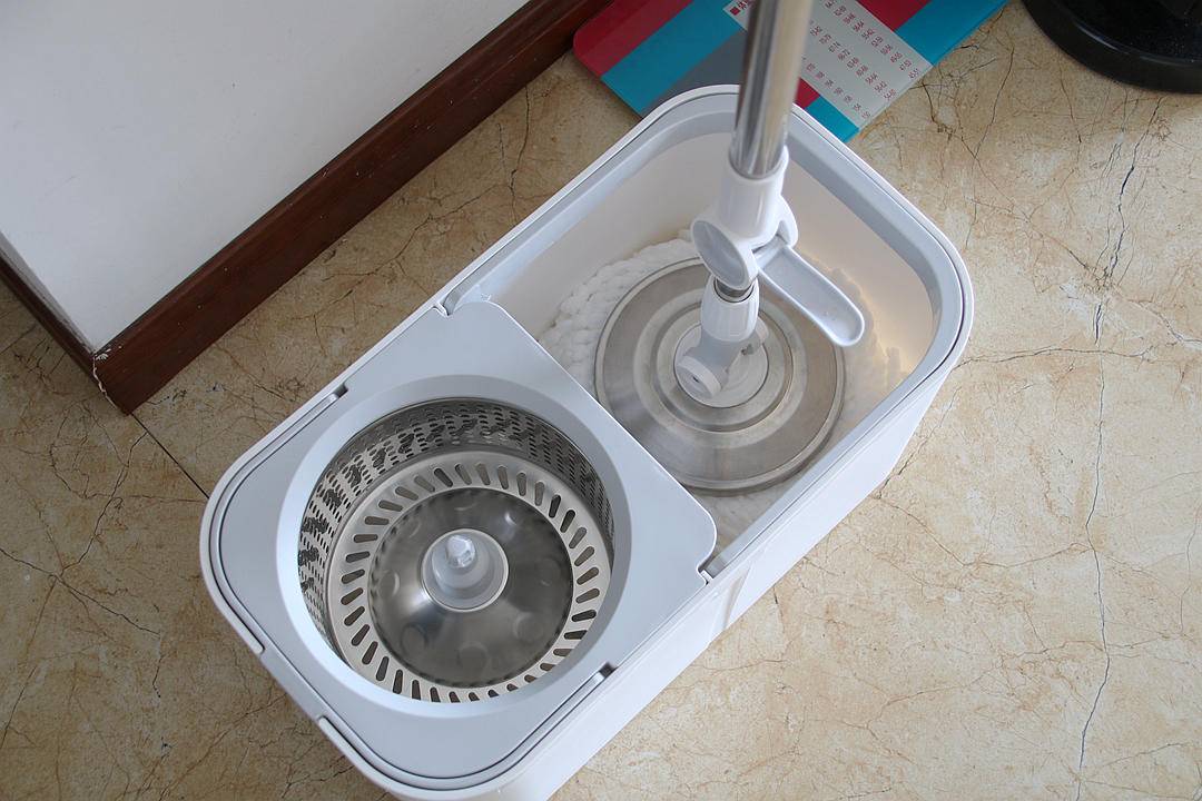 自从用上懒人拖把,好用旋转甩水拖把