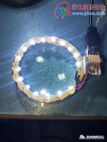 led灯补光放大镜,led放大镜40倍带夹子