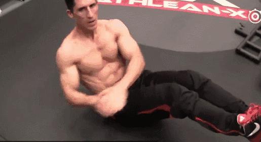 腹肌白巧克力人鱼线马甲线,如何练到大块腹肌更明显有马甲线