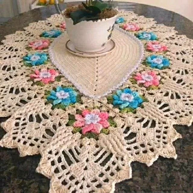 漂亮的桌布花样大全,漂亮的艺术桌布图案