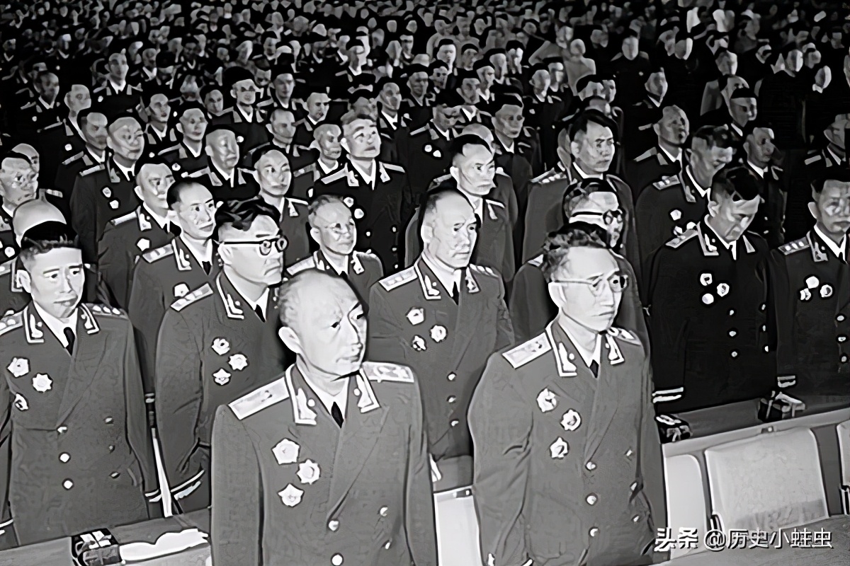 开国将帅待遇级别,1955年授衔与等级工资待遇
