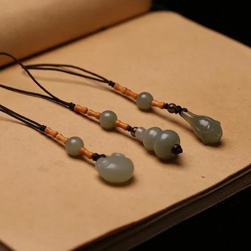 简单好看手机挂绳,好玩好看的纯手工中国风手机挂绳