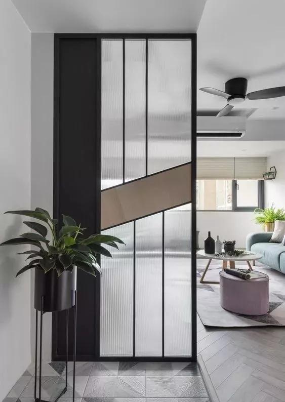 100款简约隔断装修效果图,100款进门玄关隔断效果图