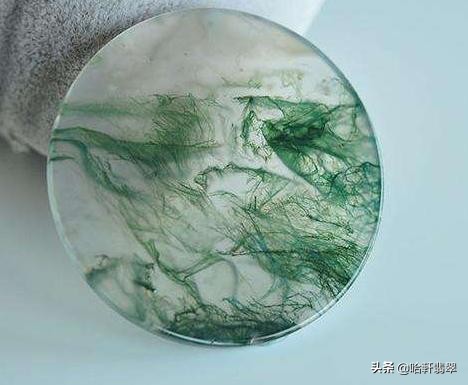 飘花翡翠和水草玛瑙的区别,飘花水草玛瑙值钱吗