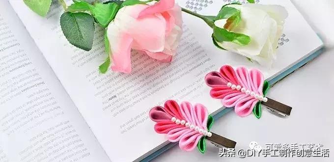 丝带做花带,做花带的教程