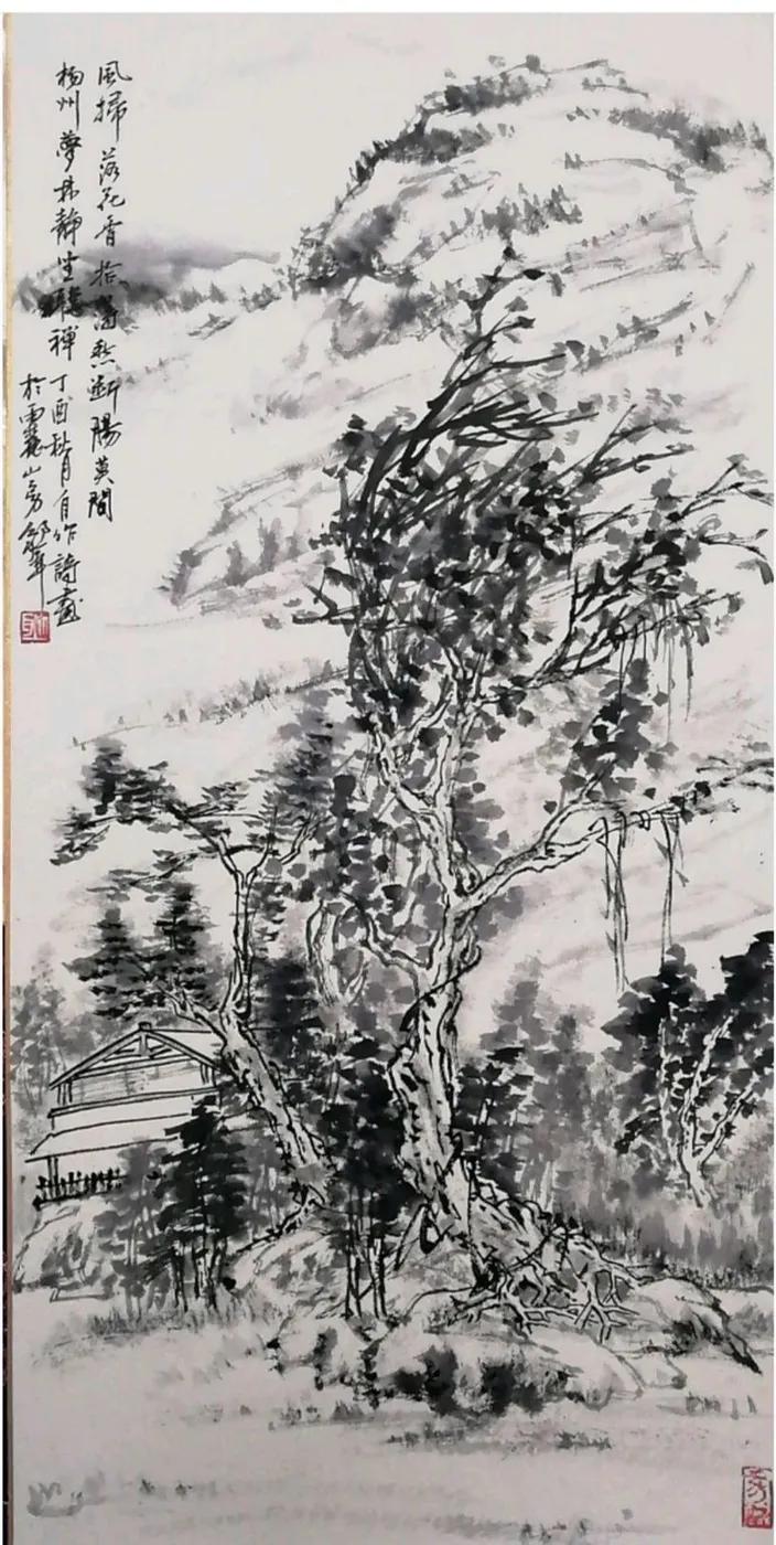 邹大耳写意画作品欣赏,邹大耳写意作品欣赏