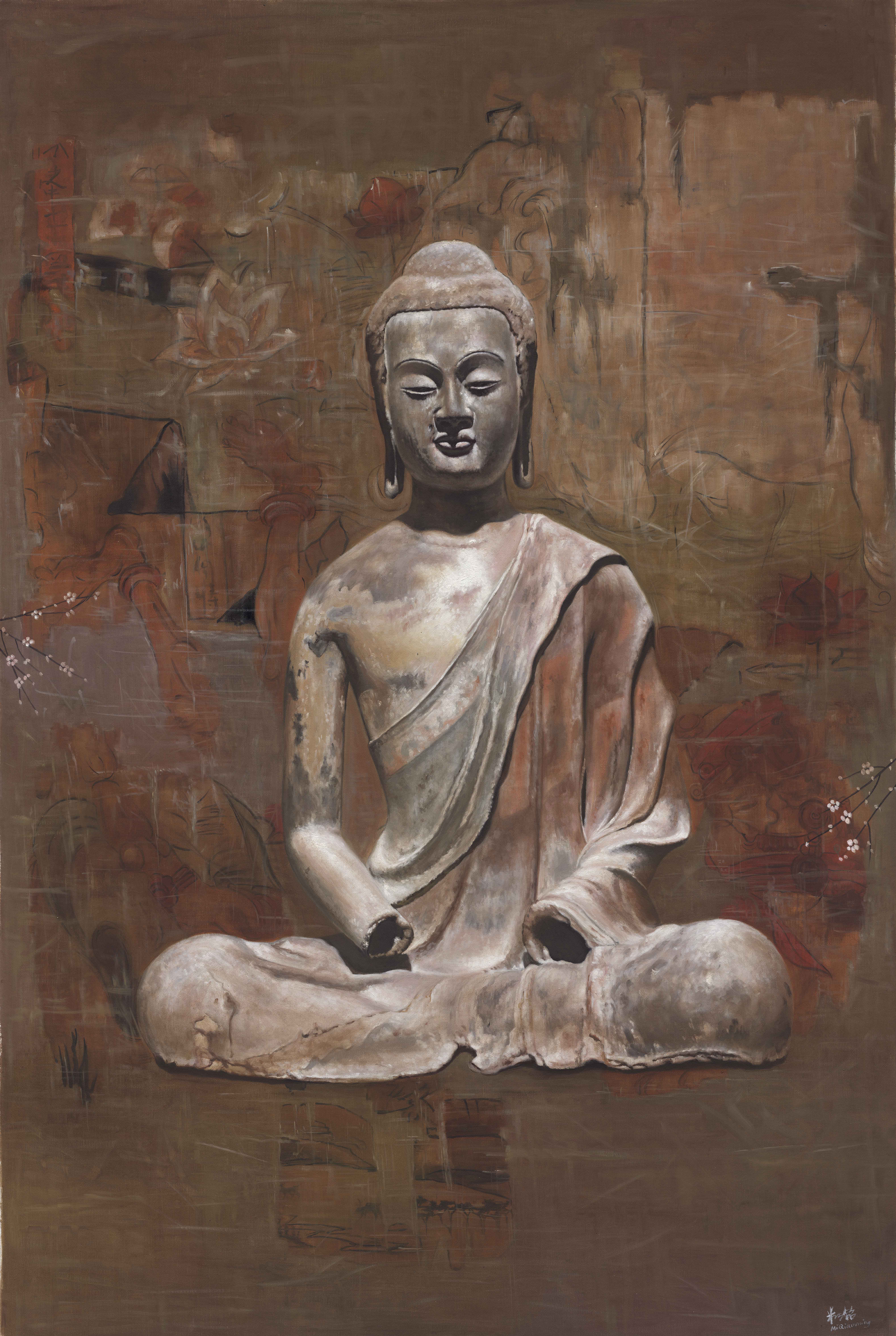 米巧铭作品图片,米巧铭万佛朝宗