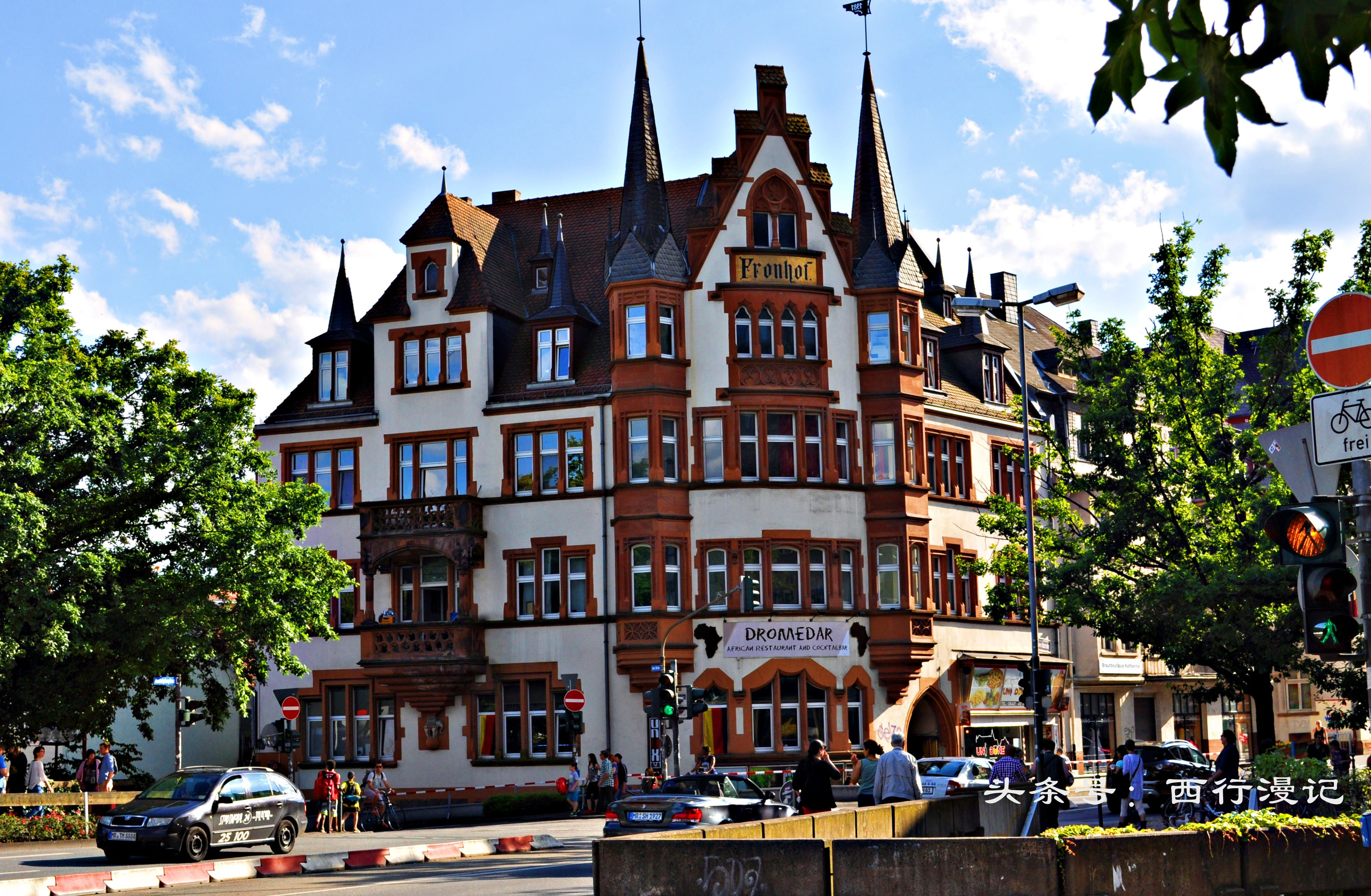 德国最美古城海德堡,青山绿水间的德国古城