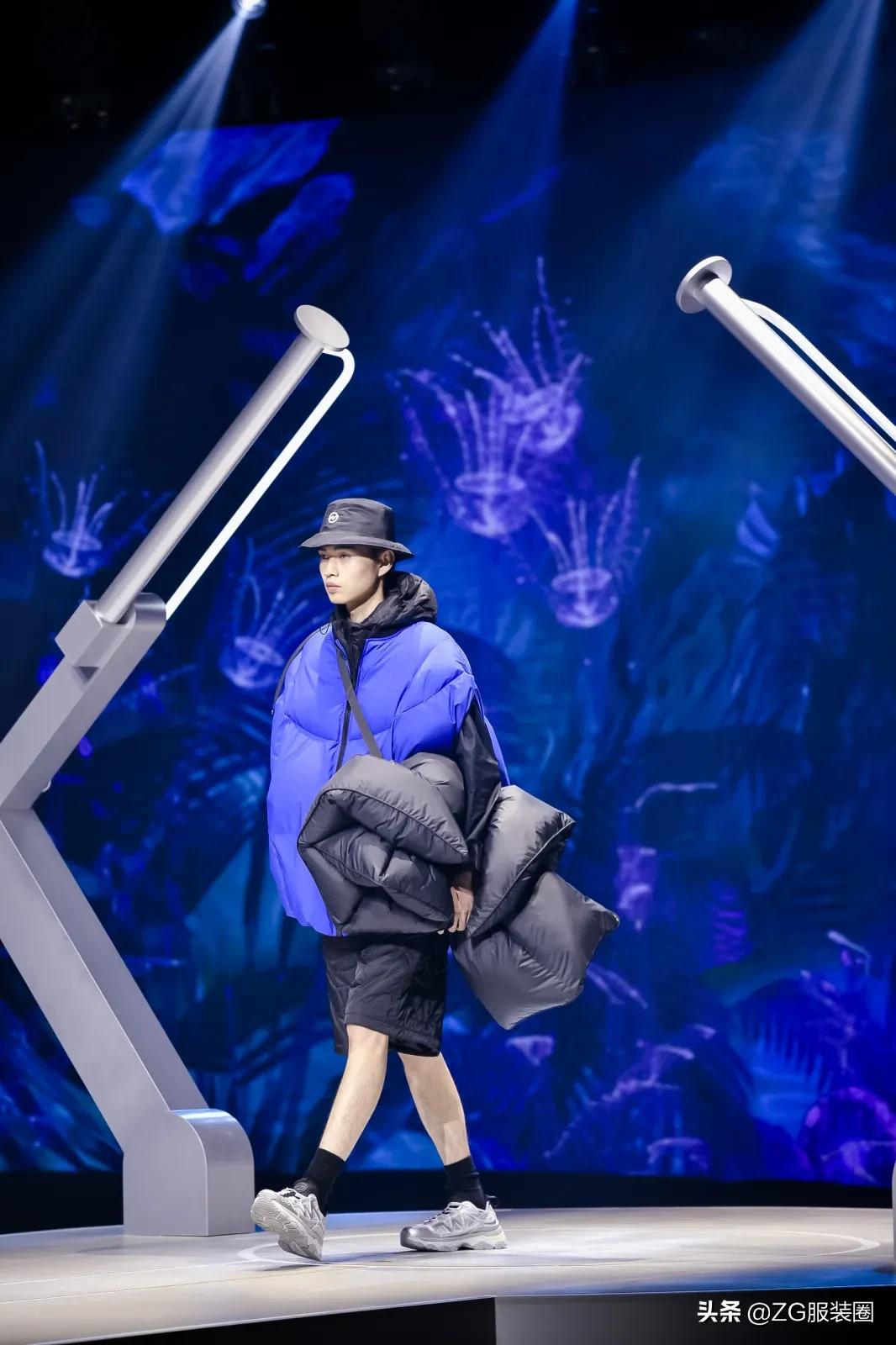 羽绒服gxg中长,羽绒服时尚潮流高级感