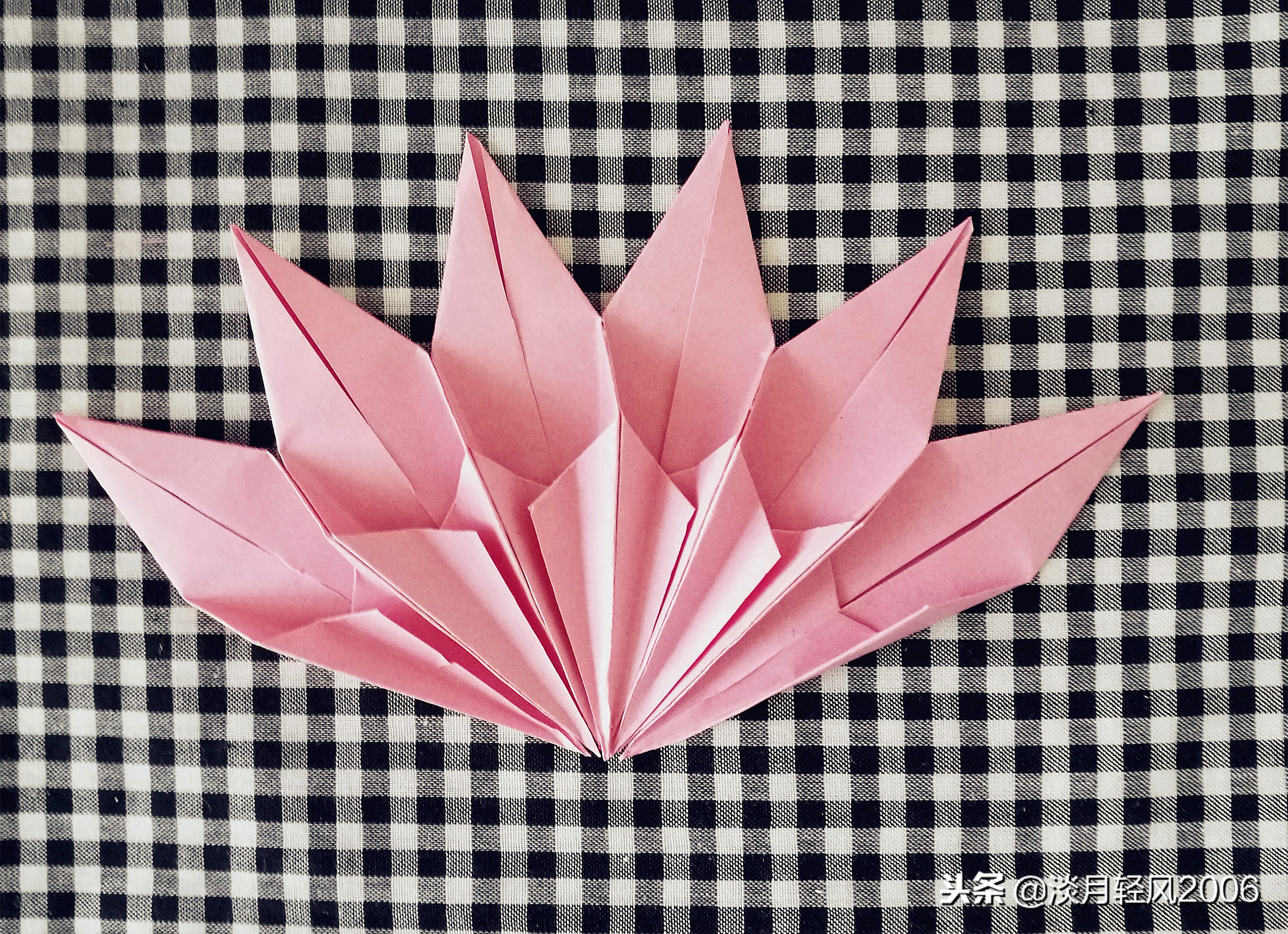 手工百合花制作幼儿园,百合花幼儿手工