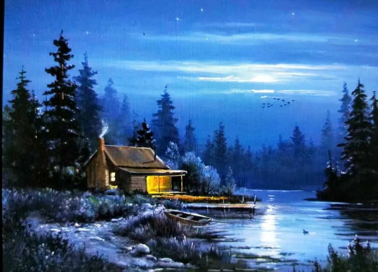 中国小幅油画作品大展作品集,三峡丹青油画作品