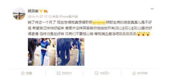 姚贝娜：患乳腺癌，割去乳房，后拍全裸写真照，死后捐出眼角膜