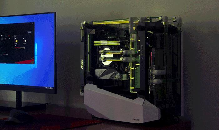 公认散热好的itx机箱,支持240水冷和RGB光控的itx机箱