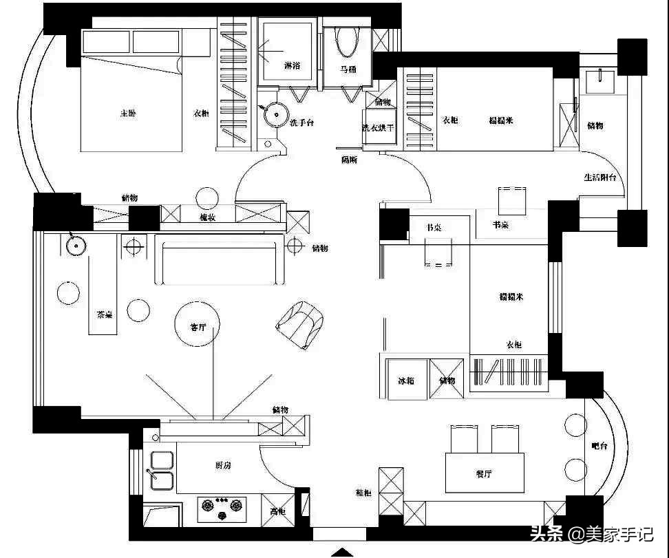 厦门夫妻晒出90㎡家，全屋干净整洁、有条不紊，让人看了大呼过瘾