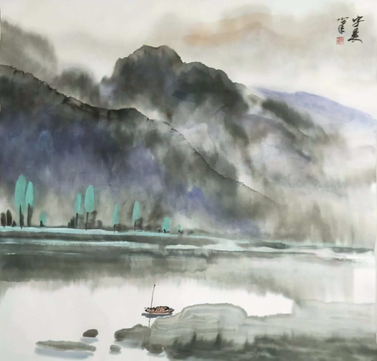 建党百年全国优秀艺术名家书画展,庆祝建党百年书画名家作品