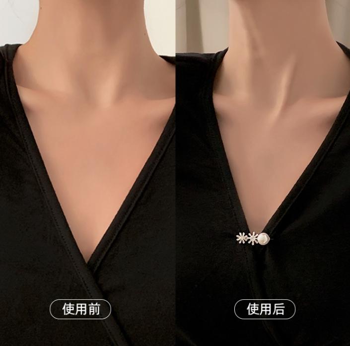 张天爱领口太大“险走光”？这3个夏天防走光神器赶快备起来