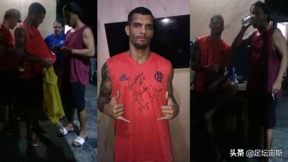 小罗为球迷签名视频,小罗参加监狱五人足球赛