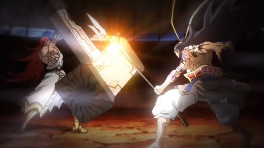 终末的女武神吕布vs雷神怎么会输,终末的女武神超燃剪辑雷神vs吕布