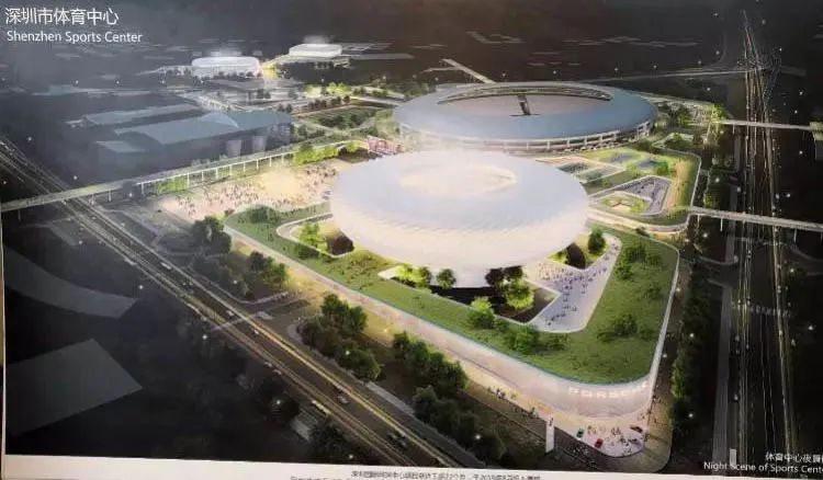 深圳体育馆效果图尺寸,深圳体育馆旧改效果图
