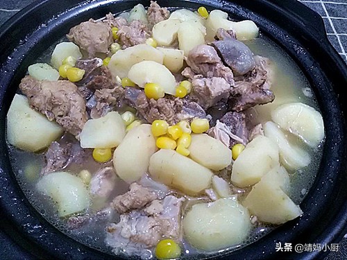 冬笋荸荠炖排骨,马蹄炖猪骨的做法