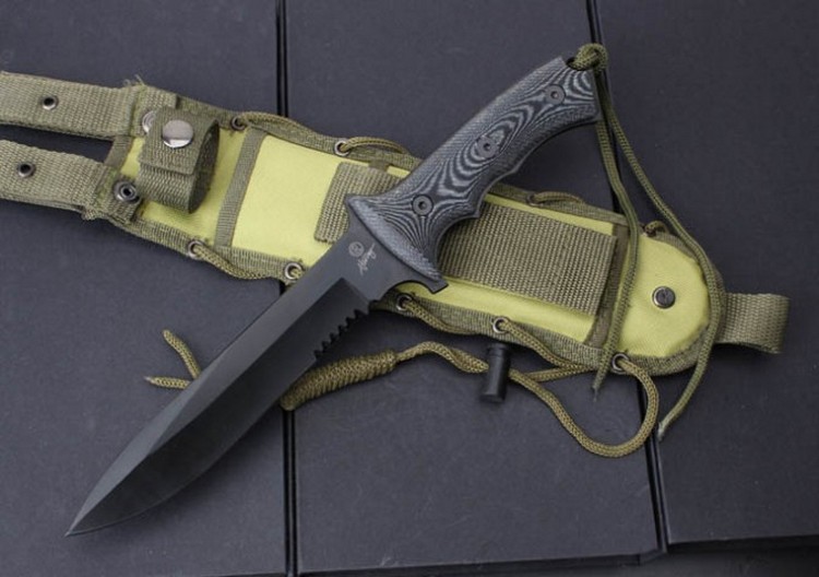 军用刀小型携带高颜值,小型军工刀防身武器