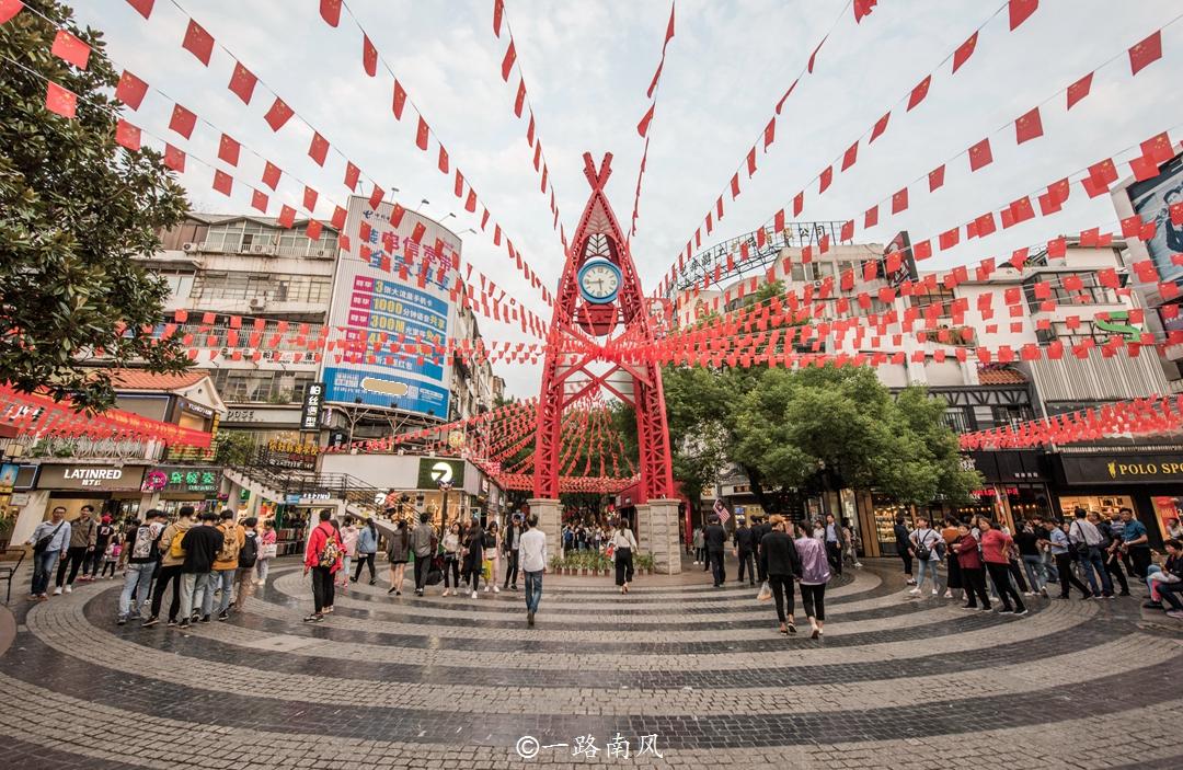 广西桂林步行街,桂林文化古街