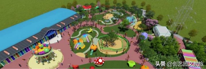最新儿童乐园设计效果图,有专门设计儿童乐园的没