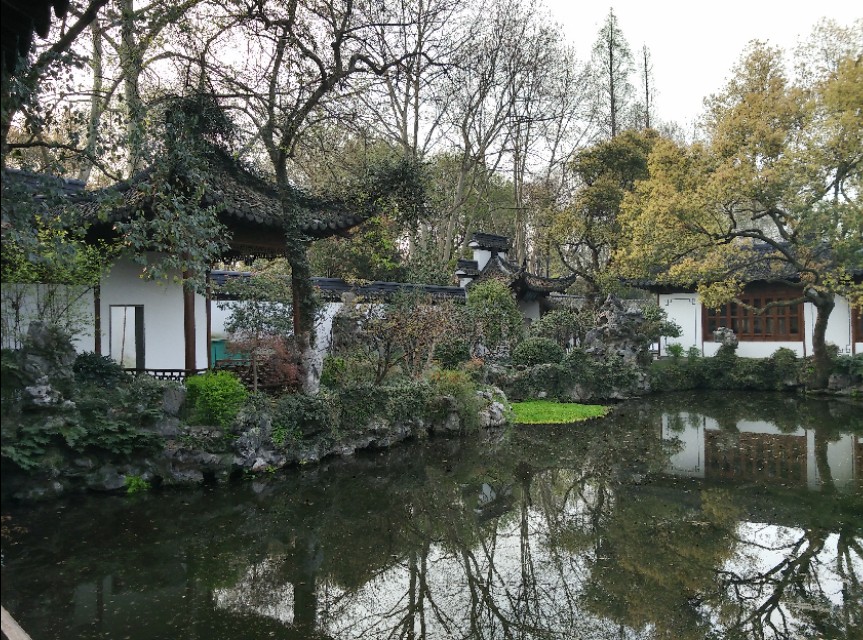 杭州西湖景点郭庄视频,杭州郭庄园林