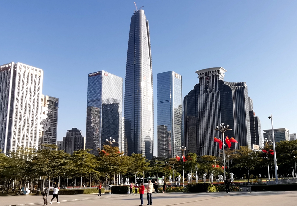 深圳即将开建的摩天楼,深圳福田cbd摩天大楼高层观光厅