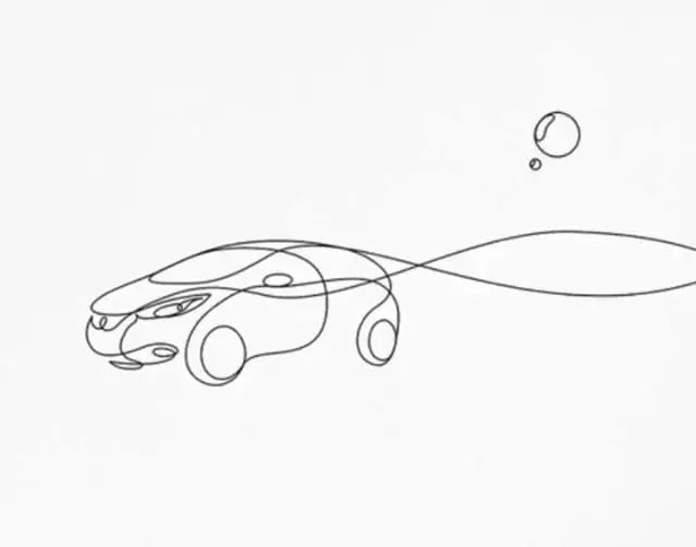 画logo有几种画法,一笔就能画出来logo