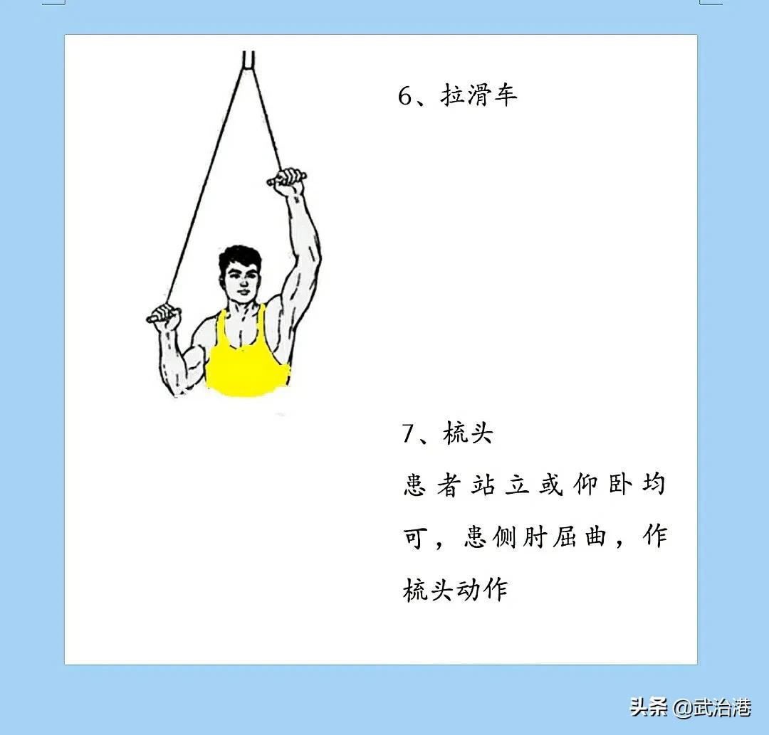 肩部康复手法视频教程,肩膀康复基础手法