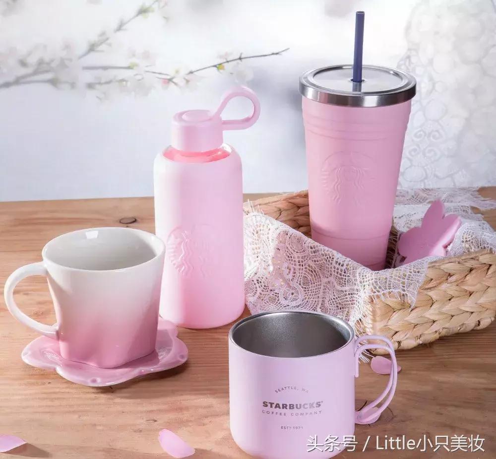 2018年樱花限定粉,2019年樱花限定品