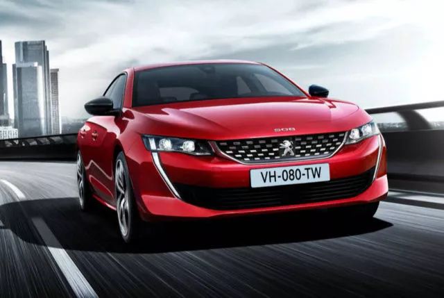 像奥迪标志的车,全新标致508改款